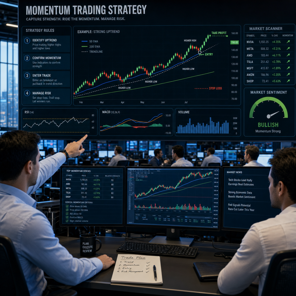 Borsada Momentum Ticareti: Başarı İçin İpuçları ve Stratejiler